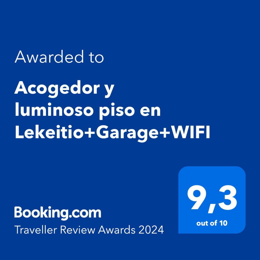 Apartamento Lekeitio, Garaje Y Wifi Extérieur photo